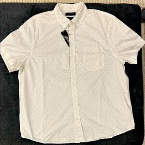 Banana Republic White Casual Button Down Shirt